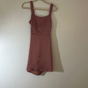 Hyped Unicorn polka dot backless dress. Size Small